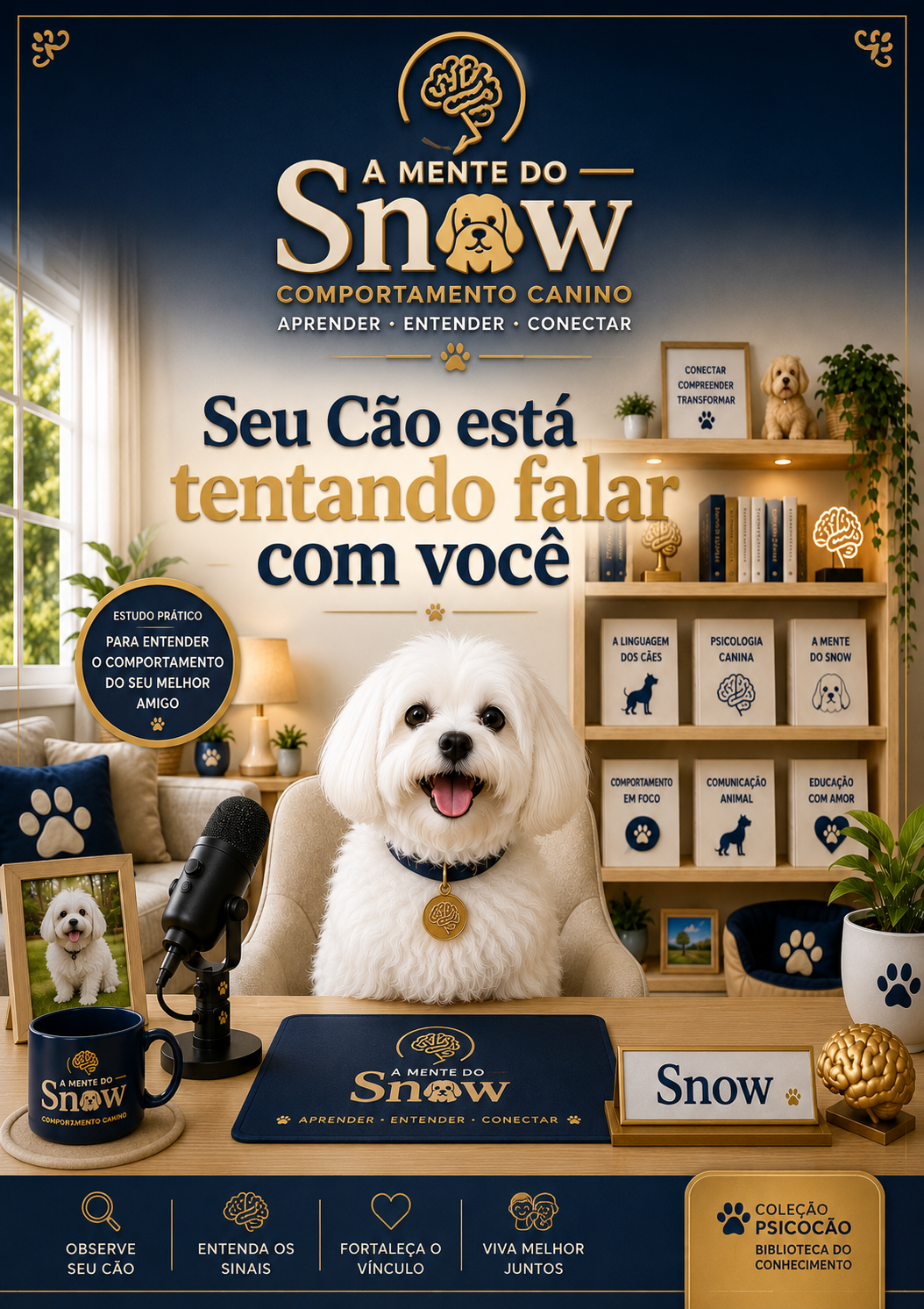 Capa do eBook Seu Cão Está Tentando Falar com Você